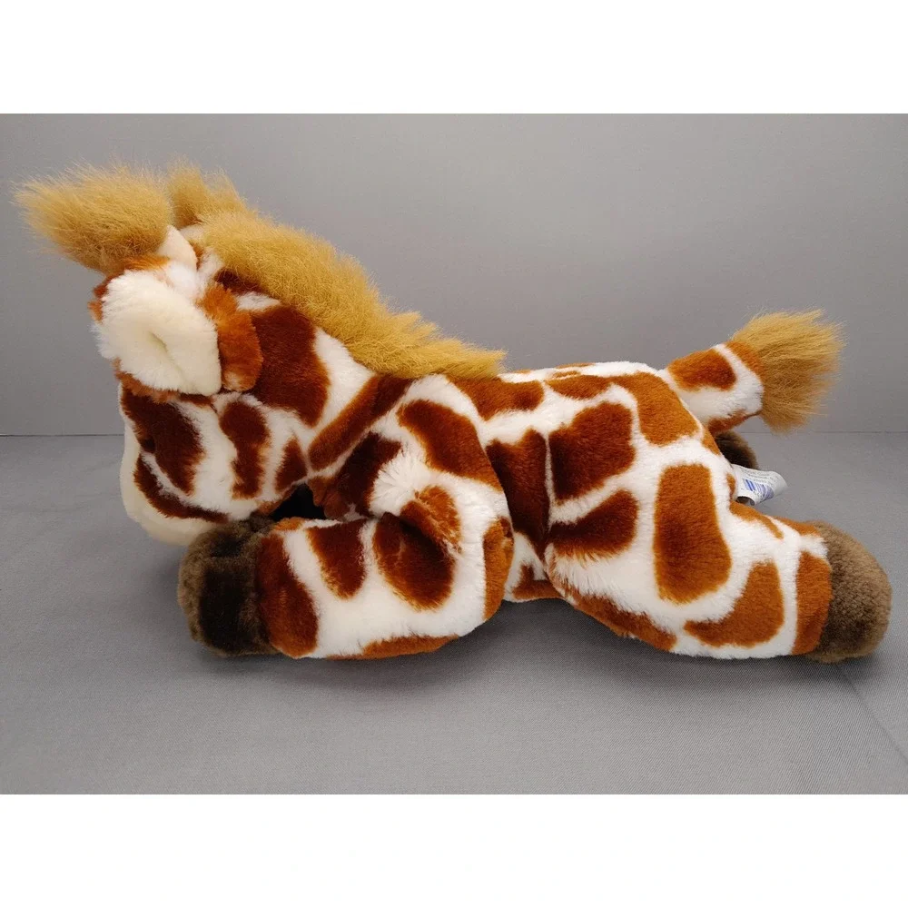 Laying Giraffe Plush Stuffed Animal Spotted Brown White Safari Toy‎ 12 Inch